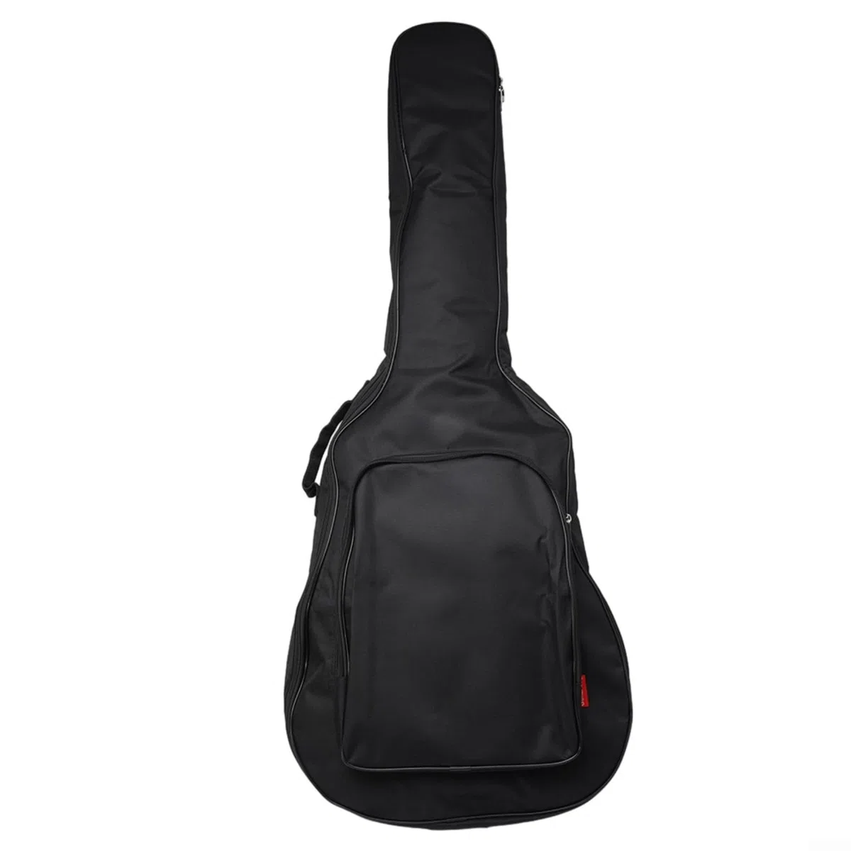 Wasserdichte gepolsterte Gitarrentasche für 104 cm (41 Zoll) klassische Akustikgitarren, verschleißfestes Oxford-Gewebe außen und weiches, glattes Futter (schwarz)