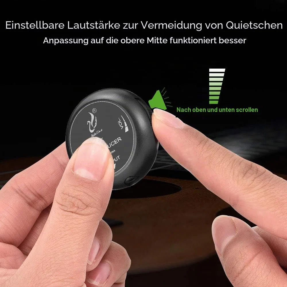 OTraki PiezoTonabnehmer Mini Piezo Pickup Kontakt Mikrofon Transducer mit 6,35mm Ausgangstecker für Gitarre Violine Banjo Mandoline