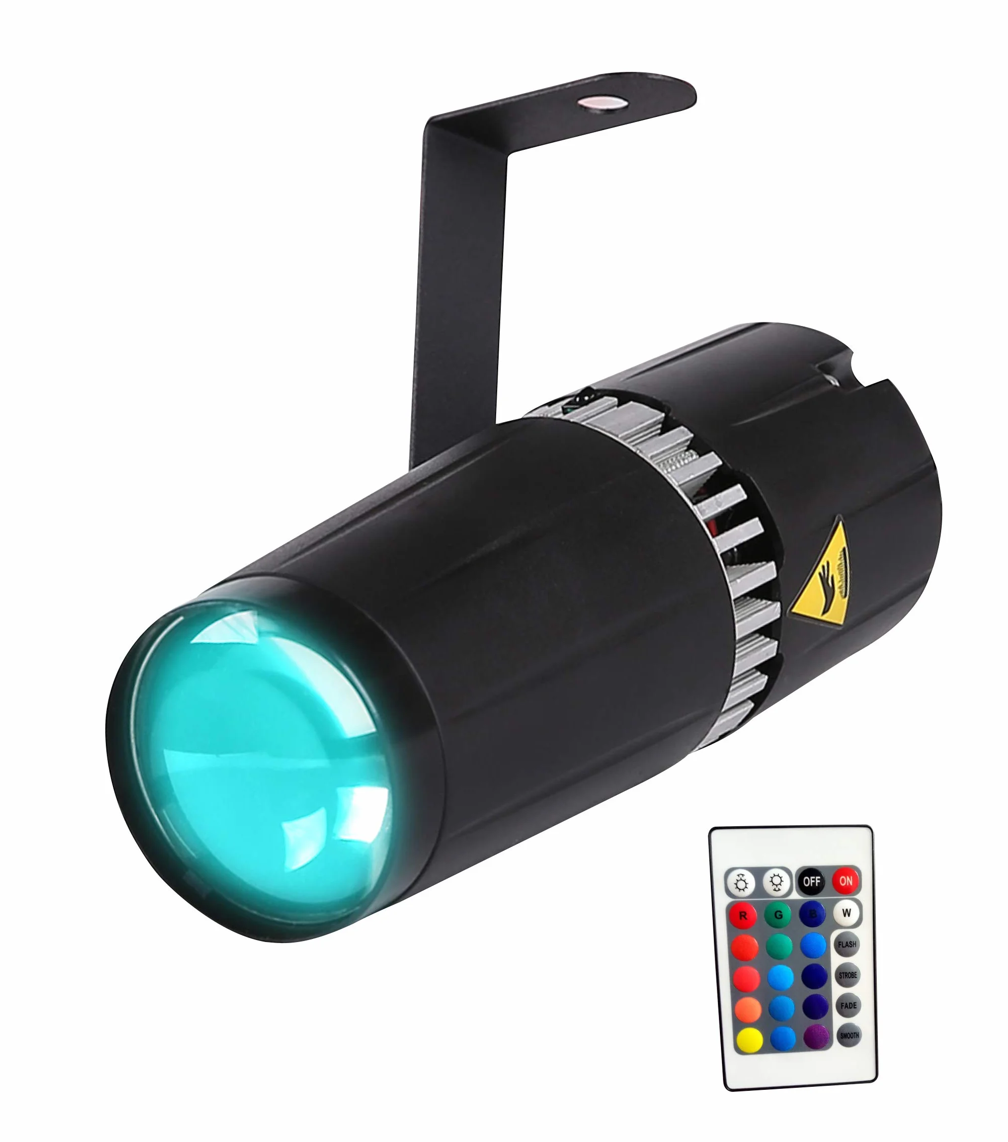 LED 9W RGB 3-in-1 pin spot light - bühne und licht durch infrarot fernbedienungen