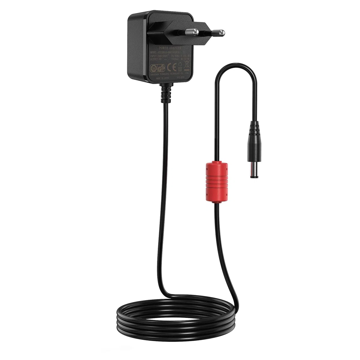 Donner Power Supply Adapter Netzteil Adapter für Gitarre Effektpedal 9V DC 1A mit 5 Daisy Chain kostenlosen Kabel (DPA-100)