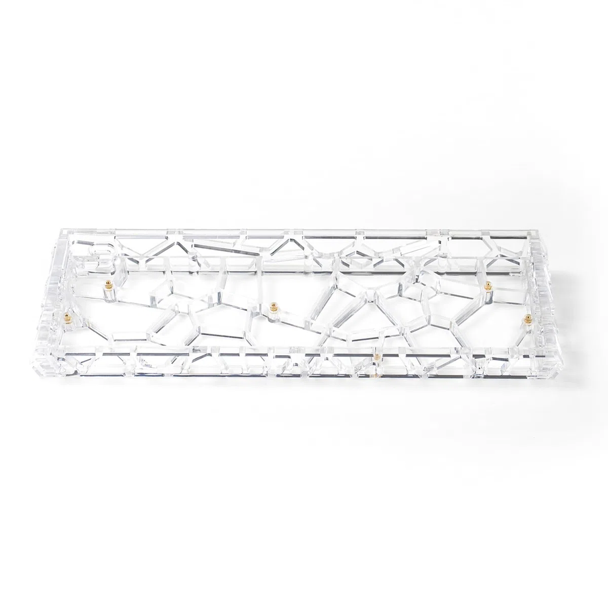Mechanische Tastatur Gehäuse Transparentes Tastaturgehäuse Kompatibel mit Wooting60/HM66/Mad60/M6lite/Rakka Tastatur (Transparent)