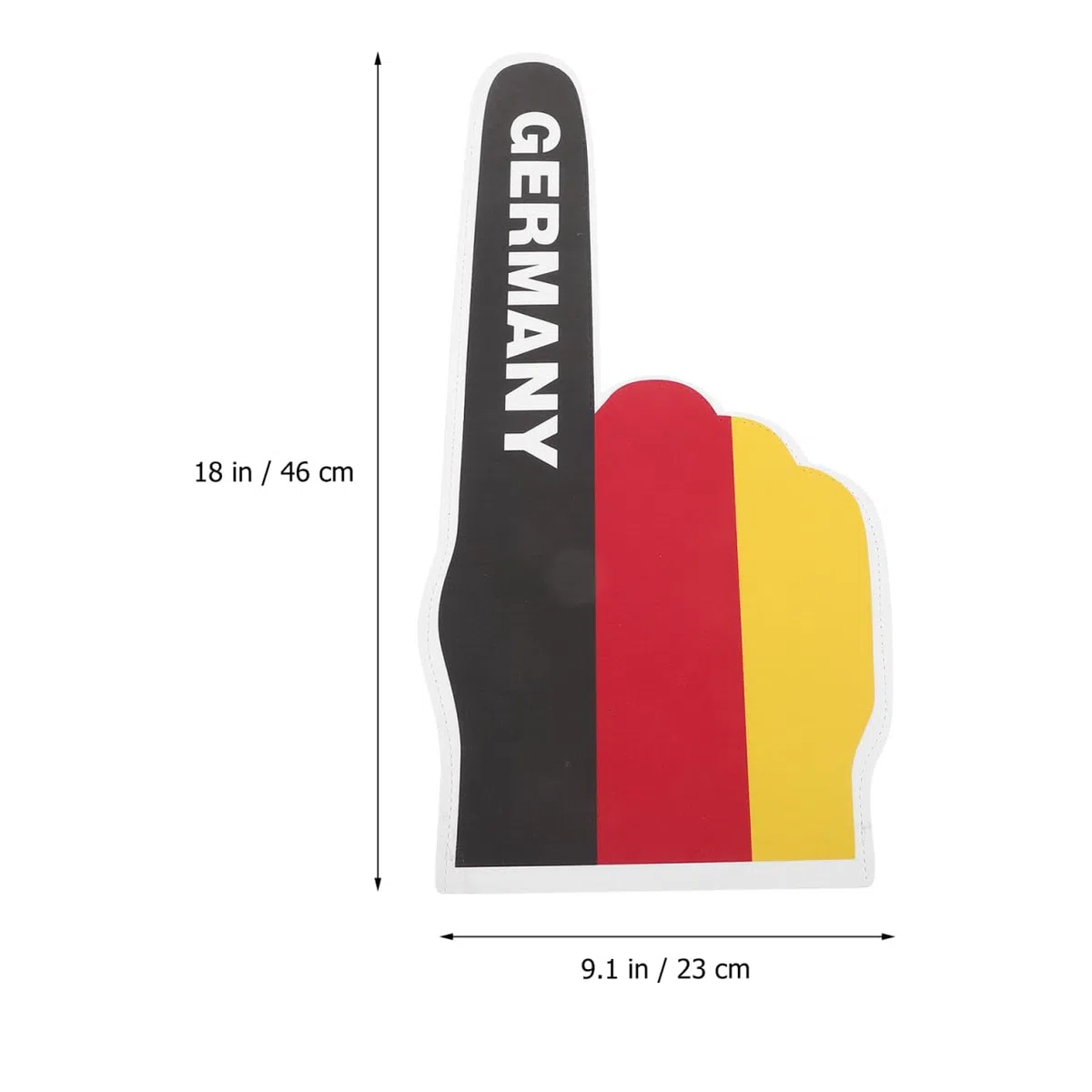 GALPADA Schaumstoff Finger Handschuhe - Dekorativer Fußballfinger zum Anfeuern - Cheerleading Accessoire & Fanartikel für Stadion, Sport Spiele & Racing Fans