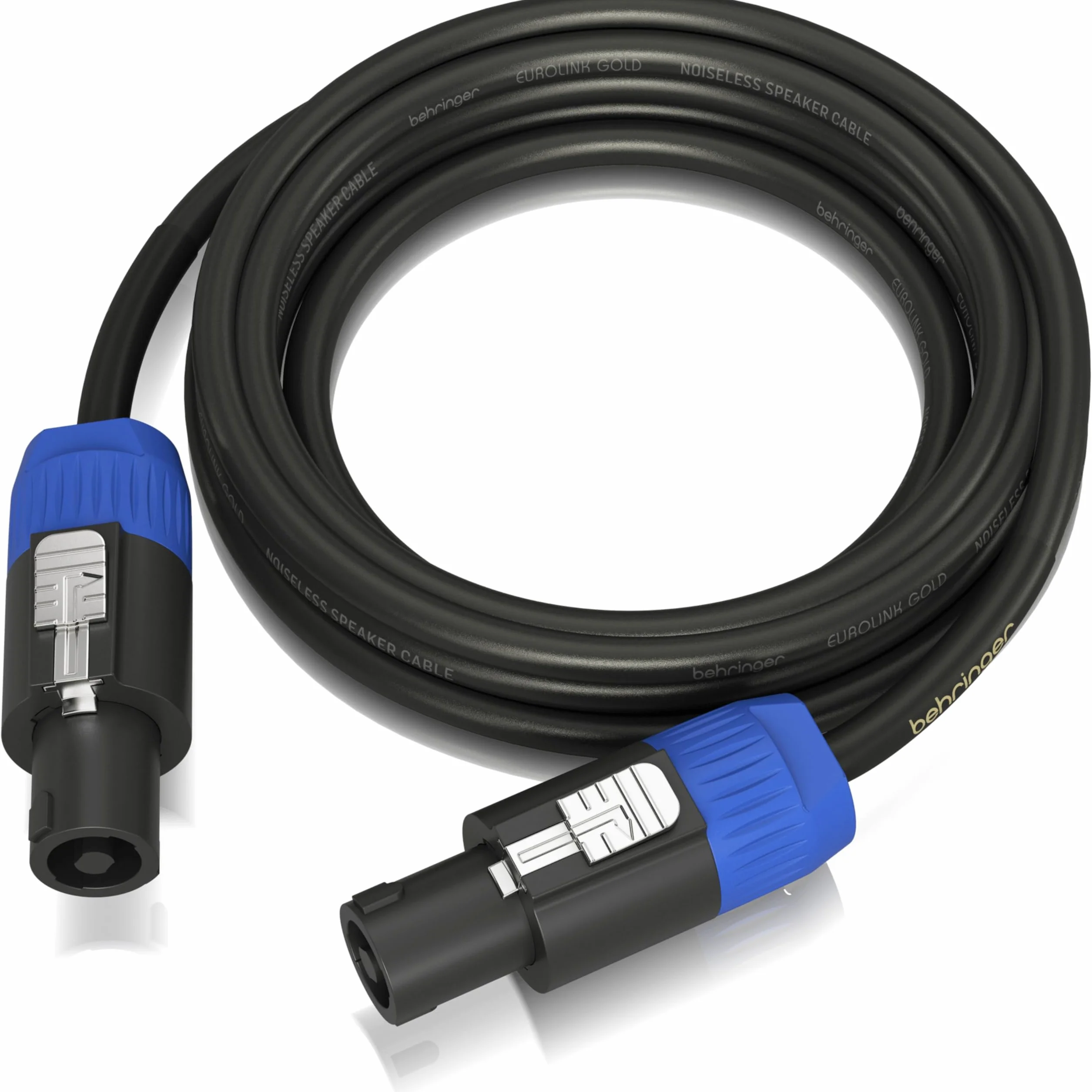 Behringer GLC2-600 Gold Performance 6 m (19,7 ft) Lautsprecherkabel mit Speaker Twist Connectors