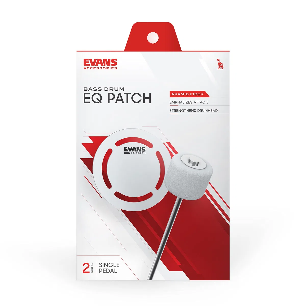 Evans EQ Patch EQPAF1 BassDrum Patch f. Einzelpedal