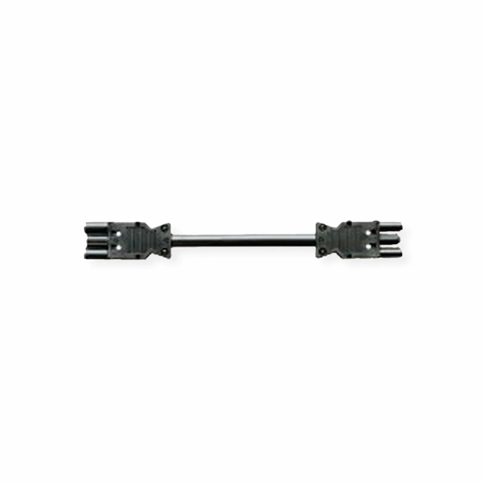 Bachmann Geräteverlängerung GST18-3 Stecker/Kupplung, schwarz, 1,5 m