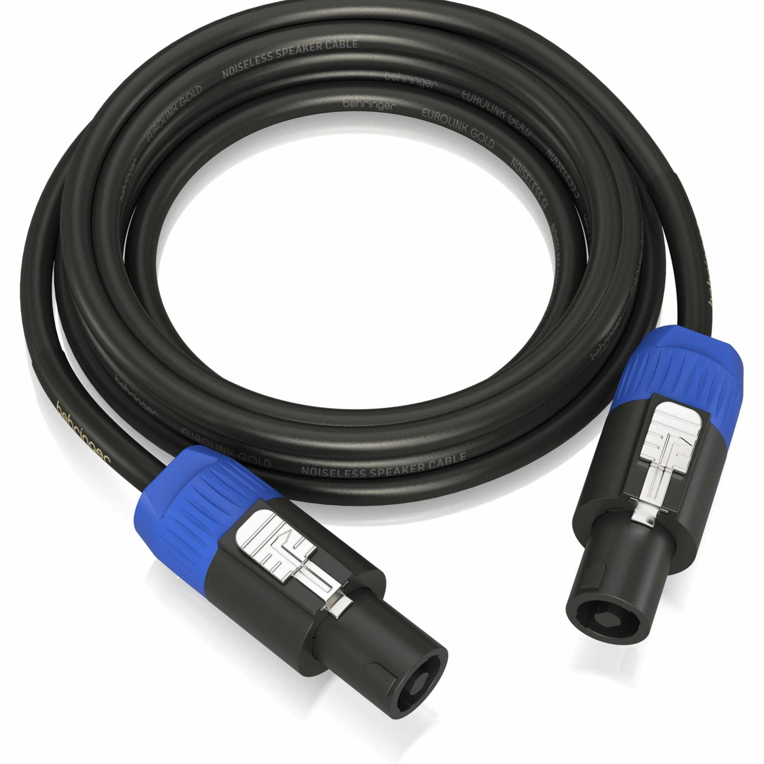 Behringer GLC2-600 Gold Performance 6 m (19,7 ft) Lautsprecherkabel mit Speaker Twist Connectors