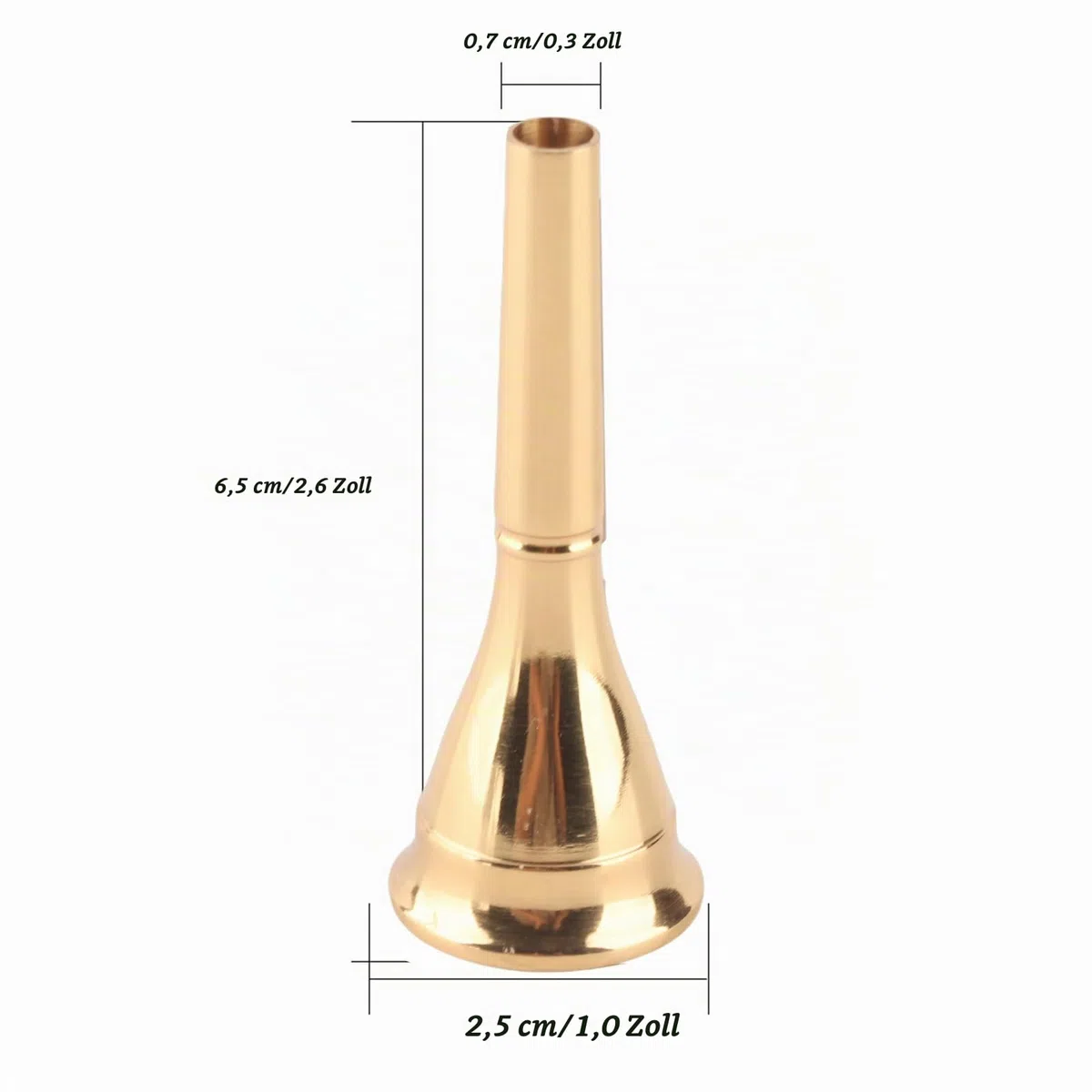 Horn Mundstück, Messing Mundstück Französisch Horn Ersatz Zubehör