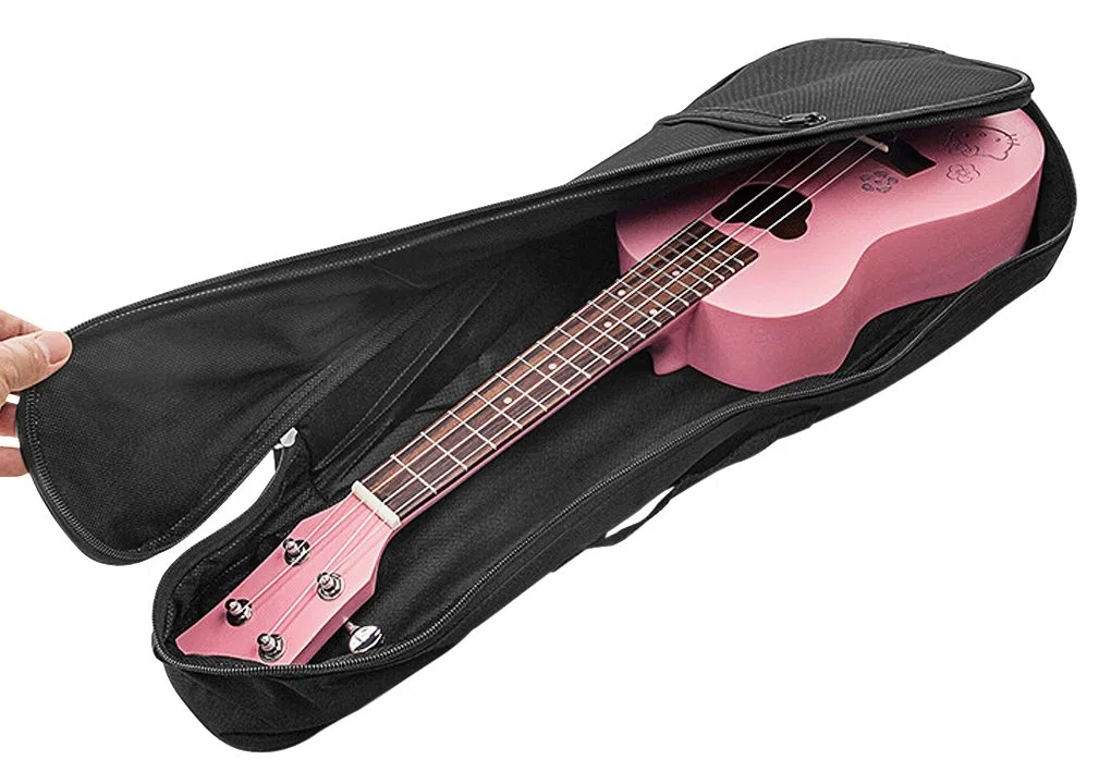 Gitarrentasche Ukulelen Paket Wasserdicht,mit Schultergurt und Griff,für Akustikgitarre und Klassikgitarre,mit zusätzlichen Taschen zum einfachen Laden von Musiknoten oder Tuner-Gitarrenzubehör