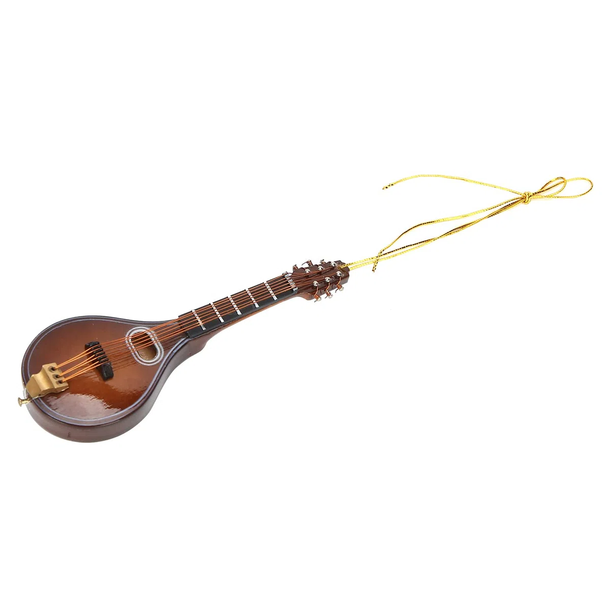 Mandoline Geschenk Mandoline Dekoration, niedliches Mini-Modell Musikinstrument, Miniatur-Mandoline, 10 cm, Geschenk Kinder Musikliebhaber Heimdekoration