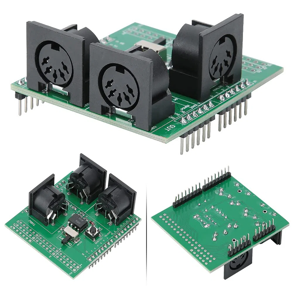 KIMISS MIDI Shield Breakout, Digital R3 AVI PIC Interface VGA zu HDMI Board für Adapter