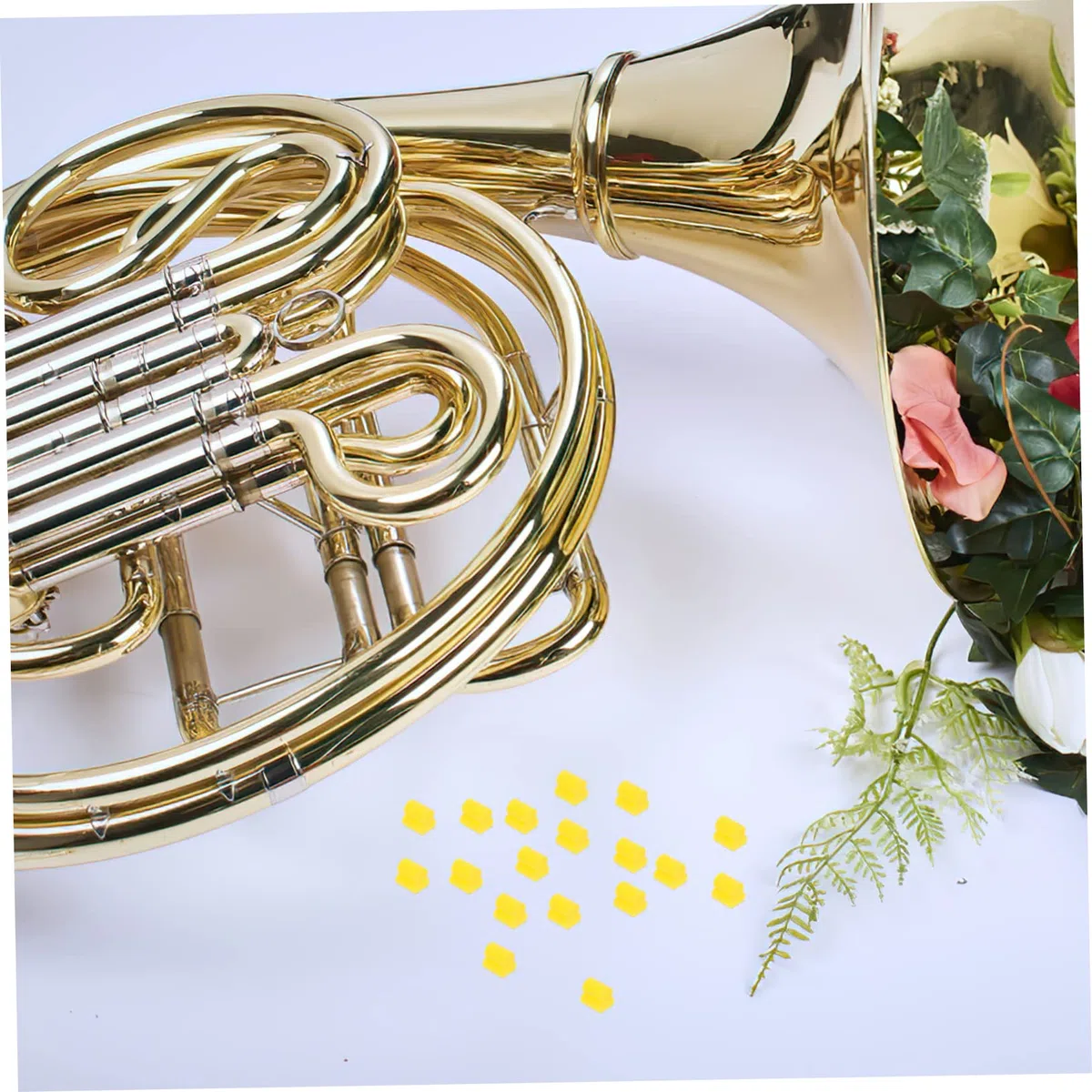 20 Stück Silikon Instrumentenpuffer für Posaunen mit Verschleißfestem Material und Einfachem Design Geeignet für Übungszwecke und Instrumenten Stummschaltung
