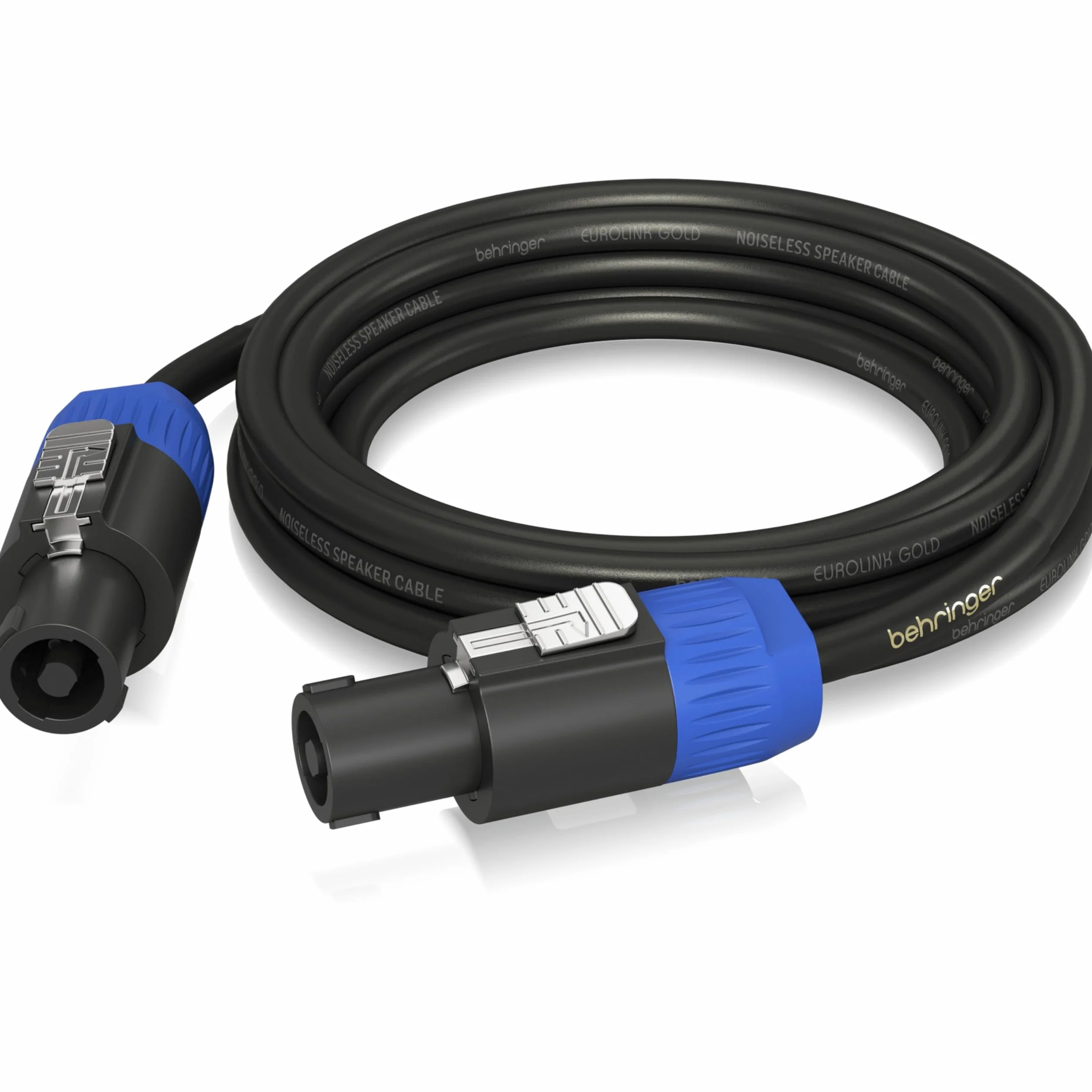 Behringer GLC2-600 Gold Performance 6 m (19,7 ft) Lautsprecherkabel mit Speaker Twist Connectors