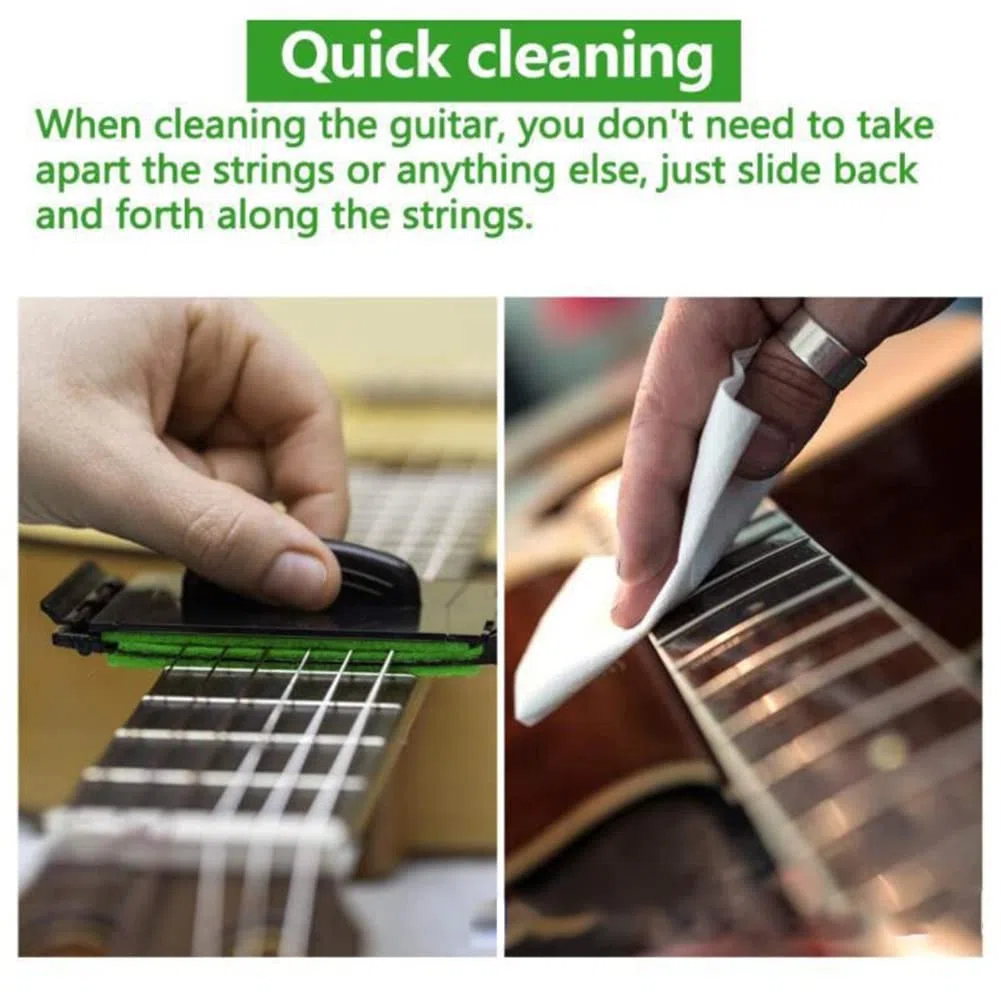 Gitarrensaite-Reiniger, Griffbrett Reiniger, Griffbrettreiniger, Saitenreiniger Gitarren Instrument Saiten Gitarren Zubehör Gitarren Pflege Wartung Musikinstrumenten Saitenreiniger