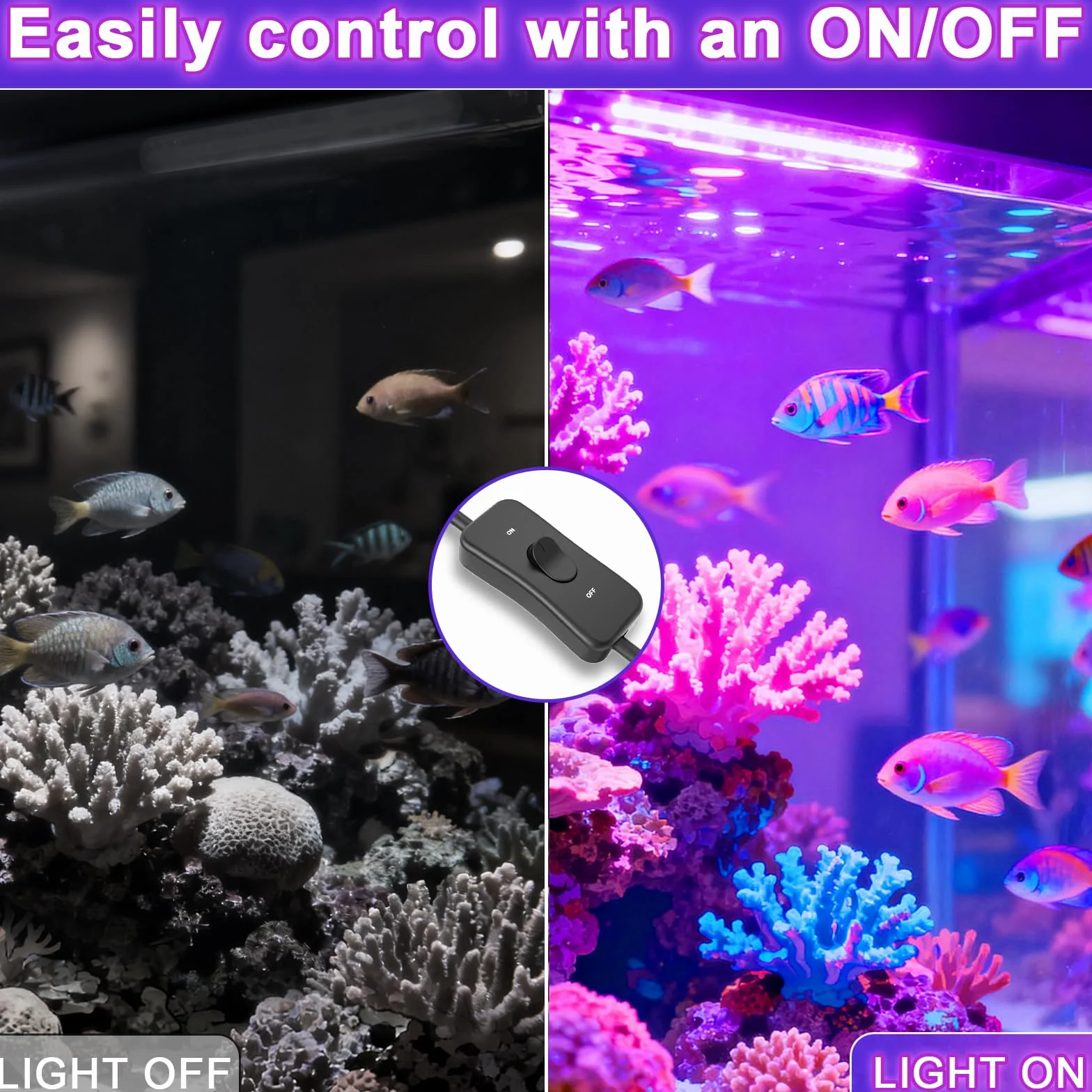 CREATESTAR LED Schwarzlicht Strahler 45W, UV Bar Schwarzlichter LED Schwarzlichtlampe mit Stecker, IP66 Wasserdichtes Schwarzlicht für Party, Fluoreszierende Effekte, Halloween Dekorationen,Bühne
