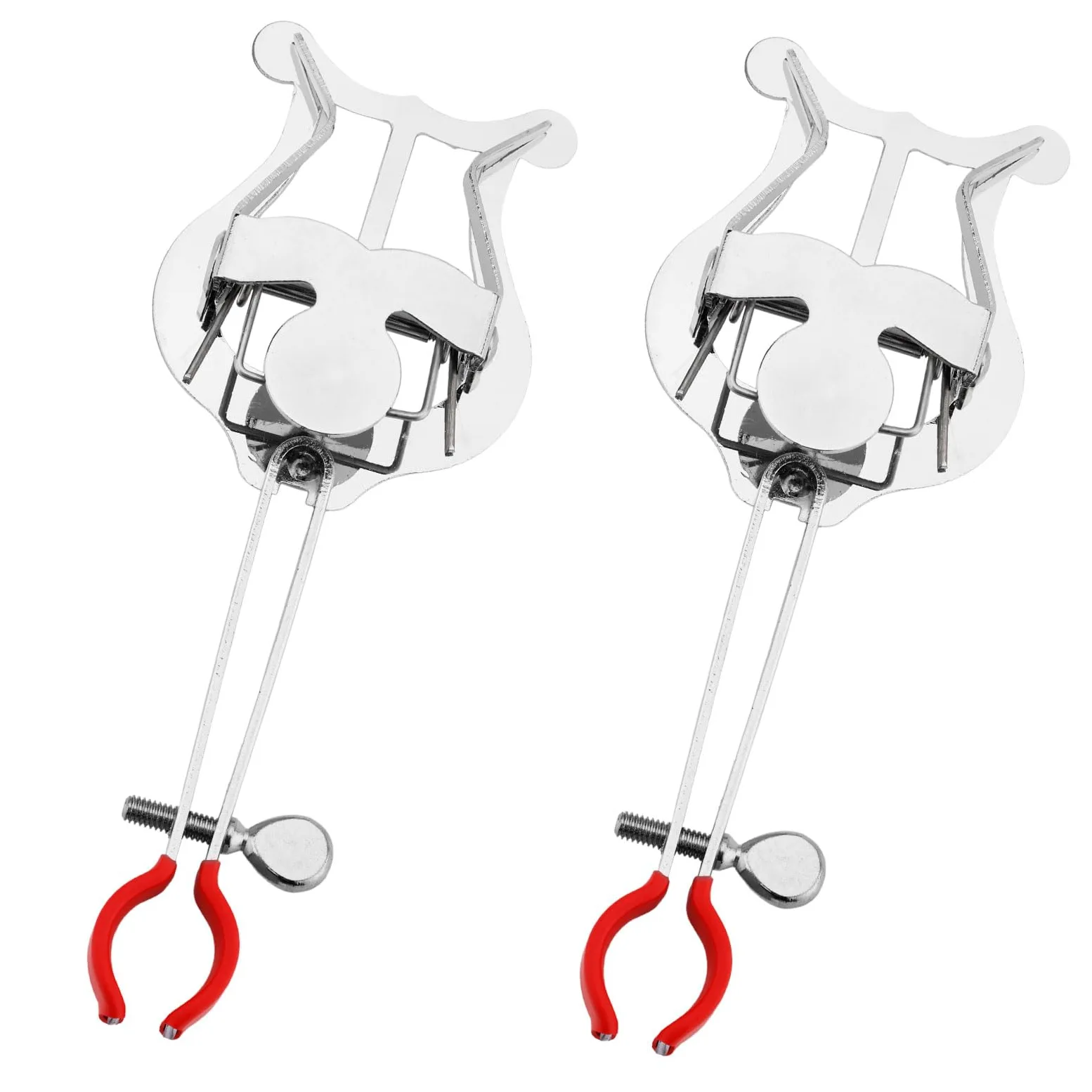 2stk Marschgabel Clip für Trompeten, 14x5,3x2 cm Notenklammer für Trompeten-Marschgabel Leicht zum Anklemmen Musikclip Instrumentenzubehör zum Üben für Anfänger Marschkapelle