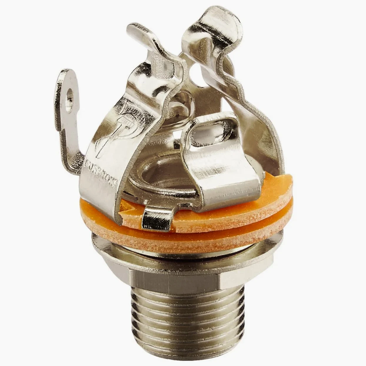 Pure Tone Full-contact Output Jack for Guitar/Bass, with Mounting Hardware