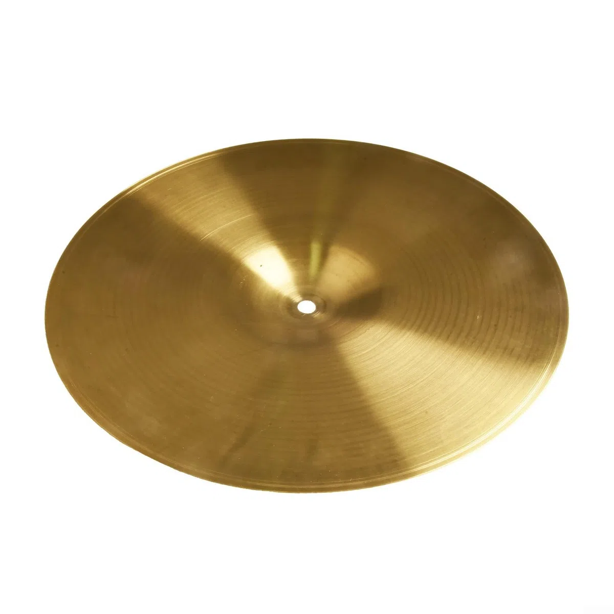 Goldene Messing-Becken für Schlagzeug-Set, Percussion, inkl. Splash Crash und Hi-Hat, in den Größen 6, 8, 10, 12, 14, 16 Zoll, für alle Schwierigkeitsstufen (35,6 cm)