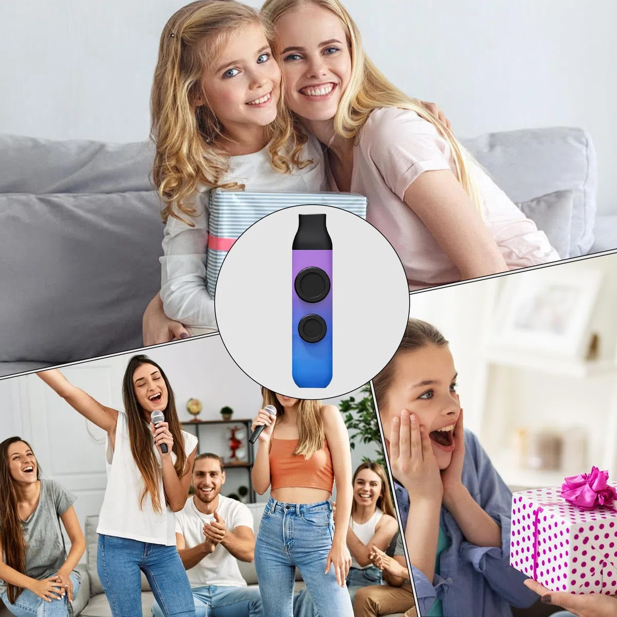 Kids Kazoo, Portable Musical Companion, Double Membrane Educational, Fun Music Class Band Practice, Play Kids Gathering, Christmas, Events, Celebrations, 5.47 Inches