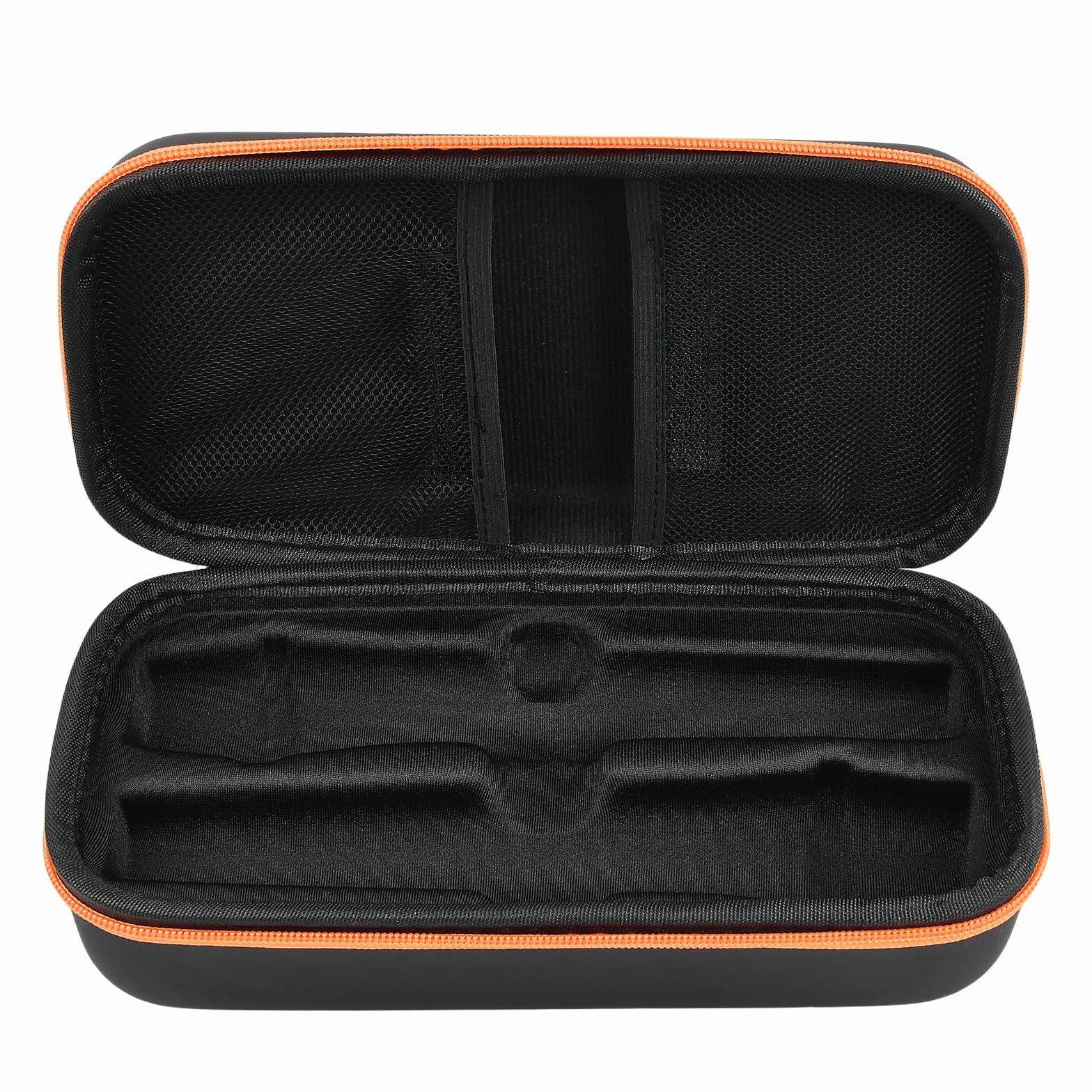 Bluetooth Mikrofon Tasche Kompatibel，Kabellose Mikrofonhülle，Tragbare Mikrofonspeicher Eva Hartschalenkoffer Außenkoffer, Handheld Dual Mic Reisespeichertasche für Batterien Empfänger Adapter(Nur Box)