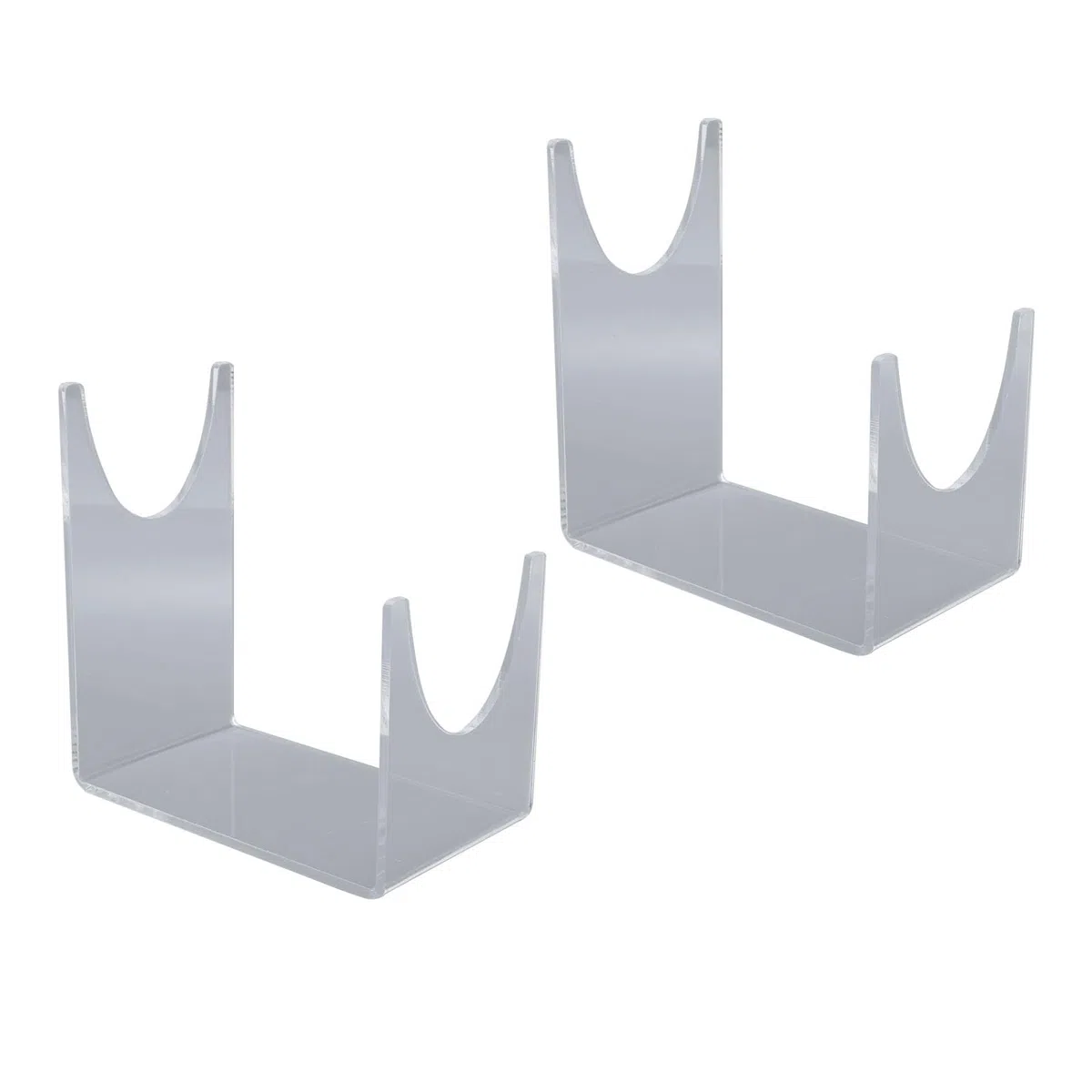 2 Stück Acryl Ständer für Shofar, Klarer Acryl Shofar Ständer, Stabiler Halter, Transparenter Shofar Ständer, Ideal für Heim und Bürodekoration