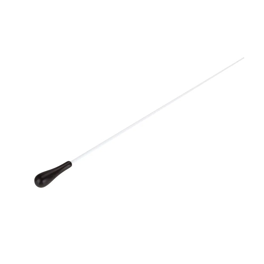 Dirigentenstab Aus Ebenholz Mit Angenehmem Holzgriff Und Metallspitze Für Chor Orchester Und Konzerte 38Cm