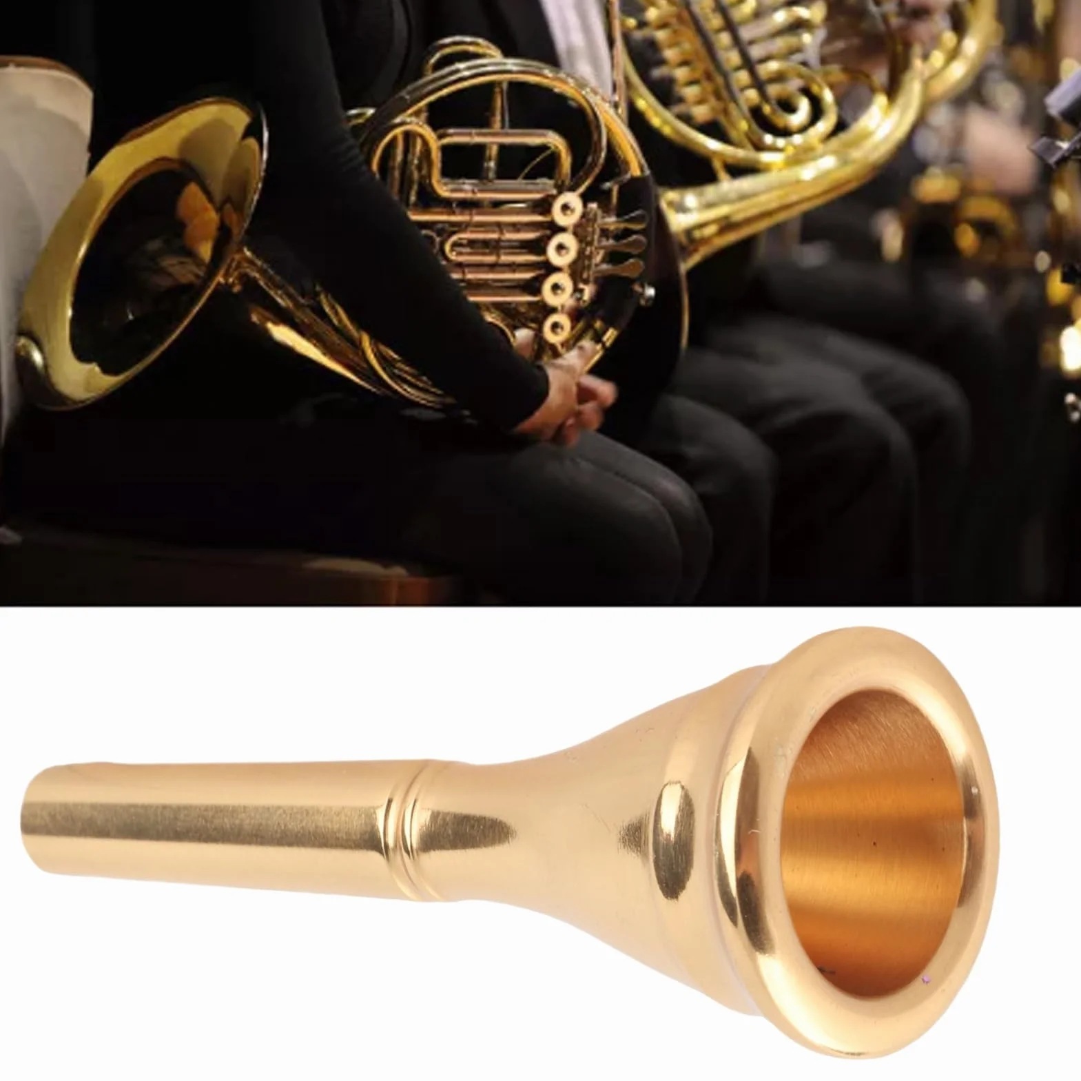 Horn Mundstück, Messing Mundstück Französisch Horn Ersatz Zubehör