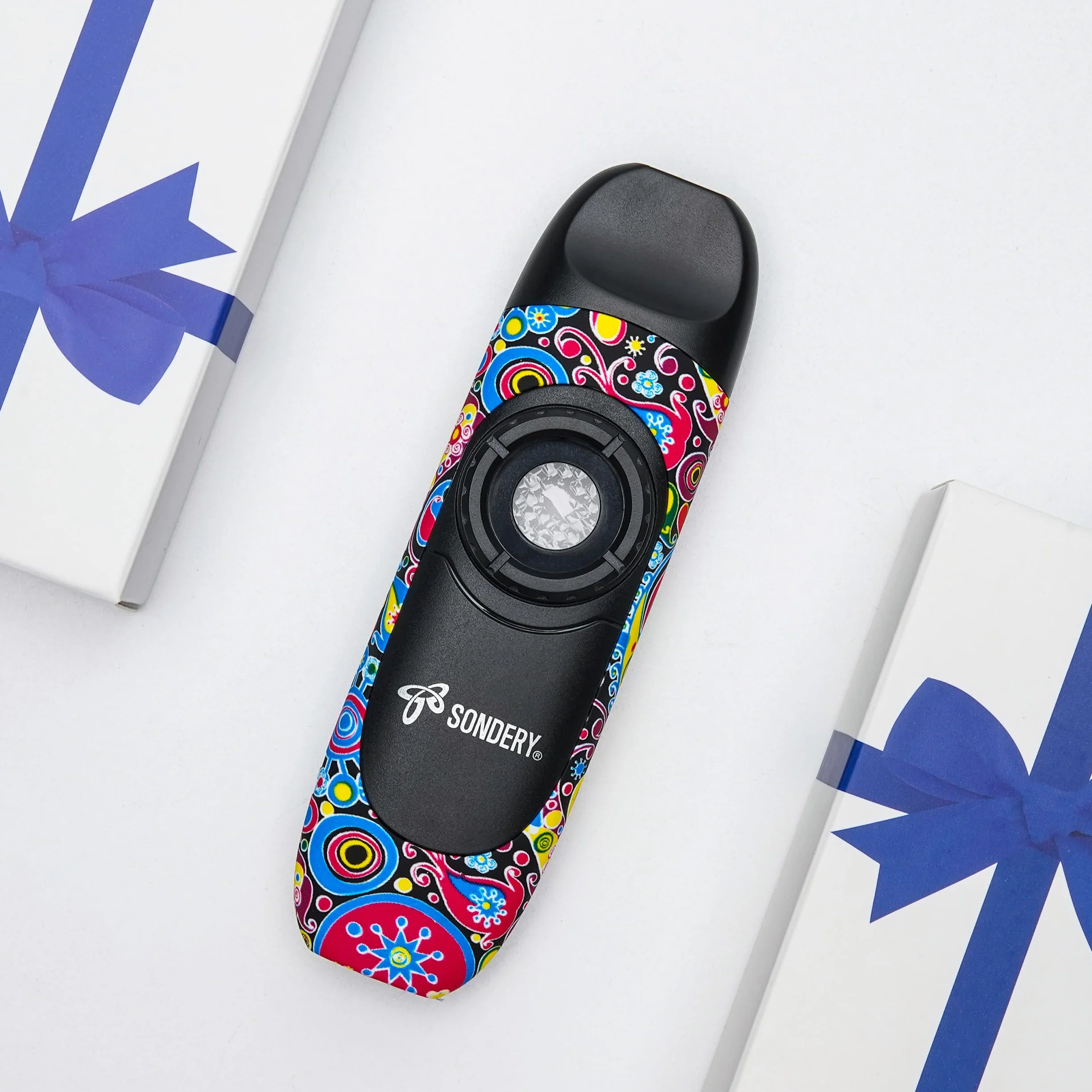 Sondery Kazoo für Kinder und Erwachsene mit 5 Membranen, Spitze zum Aufhängen am Hals und Tasche, ein Musikinstrument-Geschenk für alle Altersgruppen