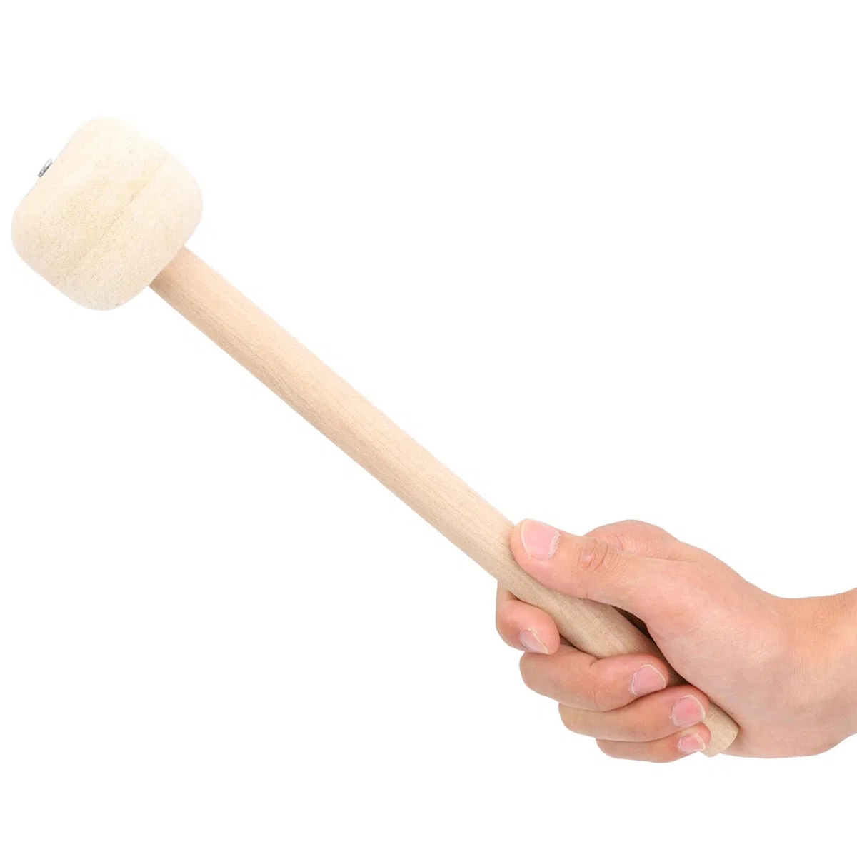 2 Stück Trommelstöcke aus Schaumstoff, Paukenschlägel, Kinder-Hand-Percussion-Trommelstöcke, Holzgriff-Instrumente, Kinder, Studenten, Anfänger, Ahorn-Trommelstöcke