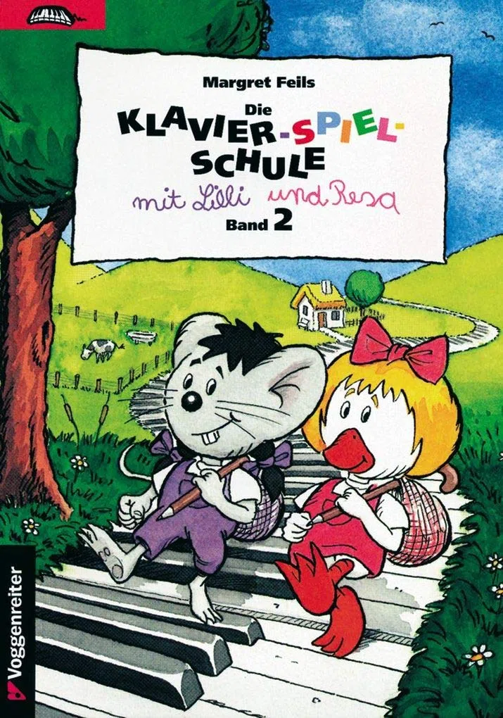 Klavier-Spiel-Schule, Bd.2: Der Übergang von liedhafter zu instrumentaler Klaviermusik (Die Klavier-Spiel-Schule. Klavierspielschule mit Lilli & Resa für Kinder ab dem Grundschulalter)