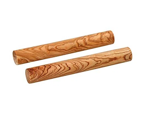 Betzold Musik - Paar Claves aus Kokosnußholz, 20 cm - Klanghölzer Klangstäbe