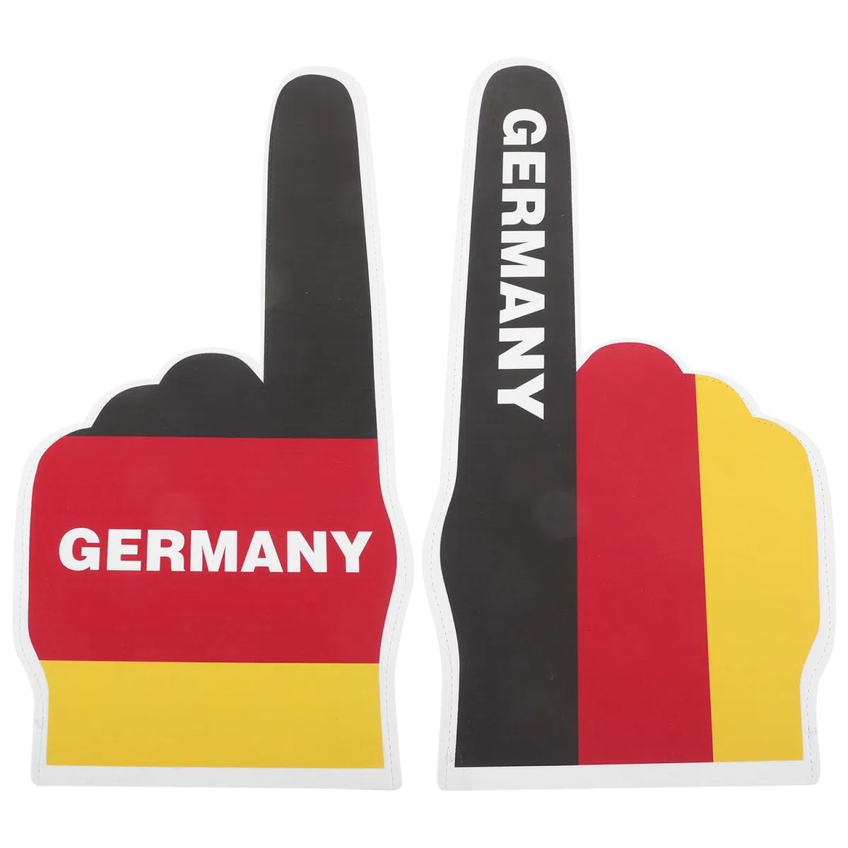 GALPADA Schaumstoff Finger Handschuhe - Dekorativer Fußballfinger zum Anfeuern - Cheerleading Accessoire & Fanartikel für Stadion, Sport Spiele & Racing Fans