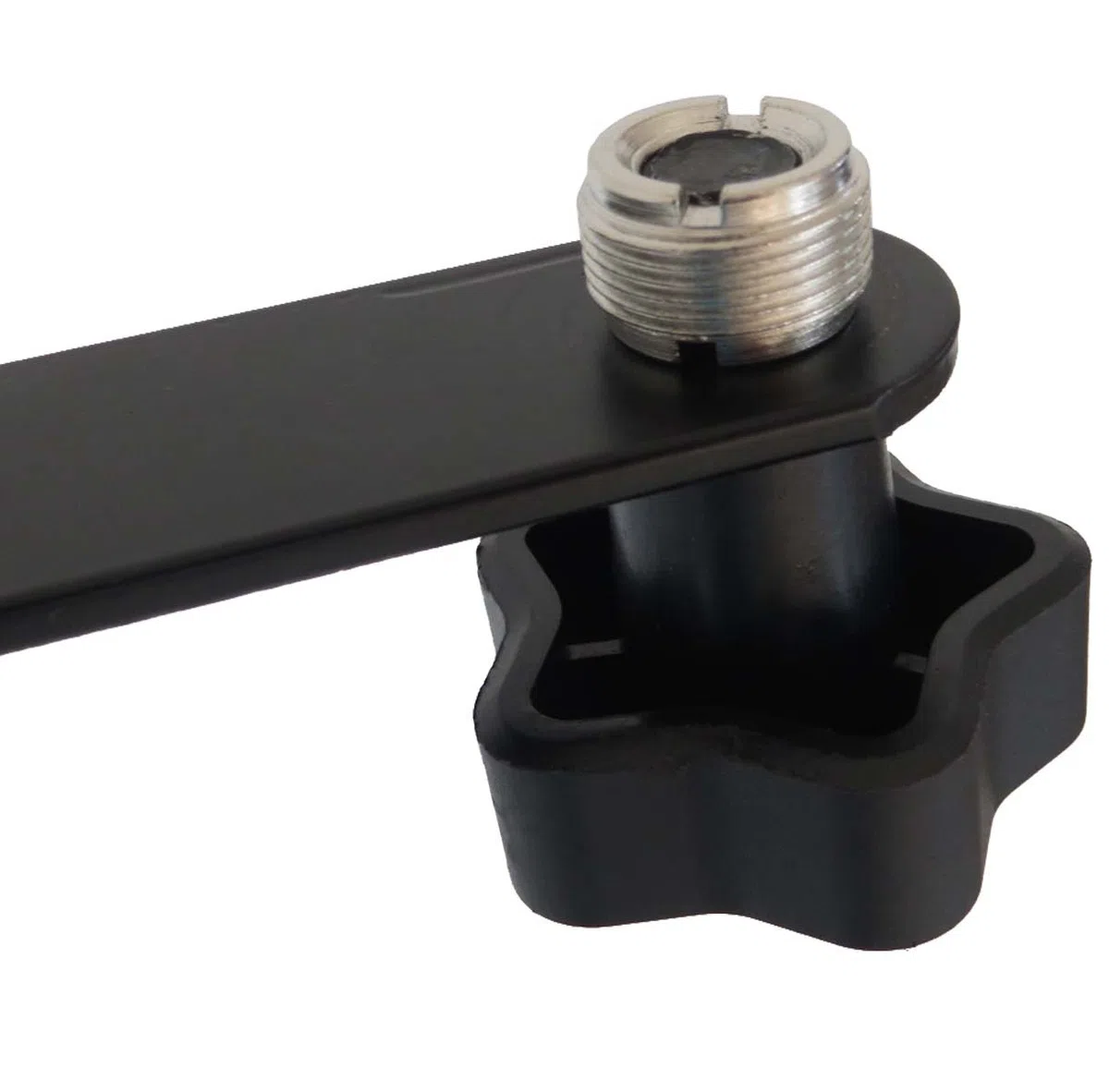keepdrum Mikrofonständer (STB01 Stereo-Schiene T-Bar, Black)
