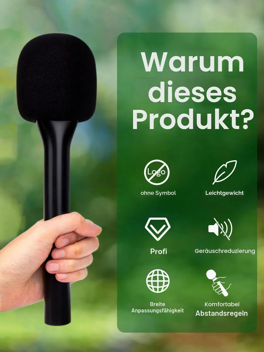Tragbarer kabelloser Mikrofonständer für DJI-Mikrofon, Halterung für DJI Mic 2, tragbarer Mikrofonadapter für Interviews Kolloquio