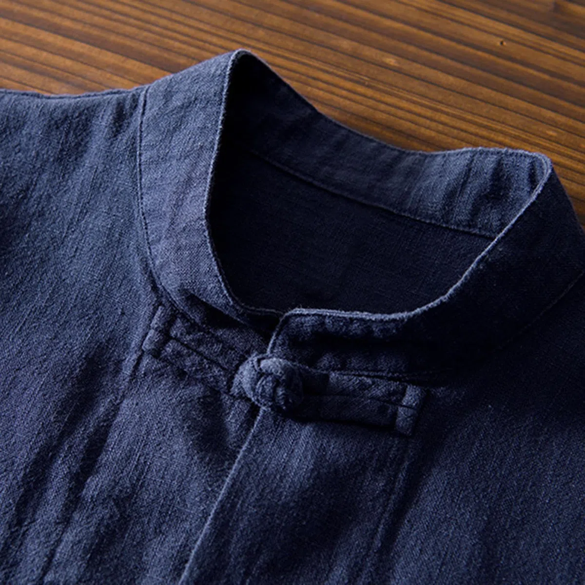 Chinesisches Herren Hemd Shirt Traditionelle Kampfkunst Kung Fu Hemden Chinesische Kostüme Kung Fu Tai Chi Wushu Klassisch Tangzhuang Stil Langarm Hemd mit Taschen