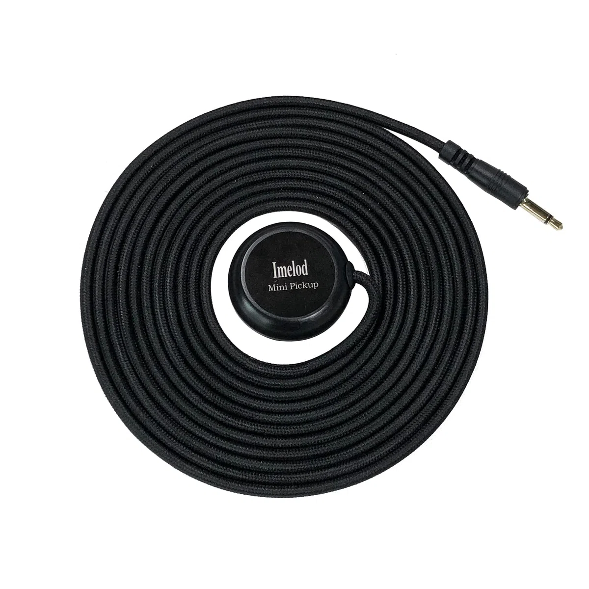 Imelod Kontaktmikrofon Piezo Pickup Violine Mikrofon Pickup Cello Banjo Ukulele Mandoline Gitarre Mikrofon Pickup mit Kabel (3,5 mm)