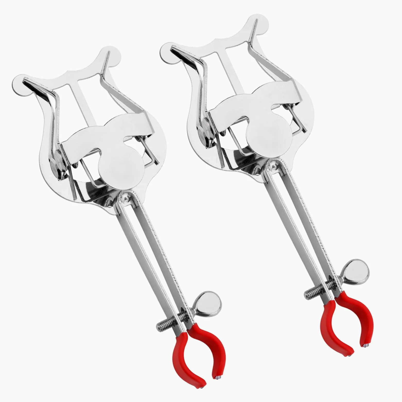 2stk Marschgabel Clip für Trompeten, 14x5,3x2 cm Notenklammer für Trompeten-Marschgabel Leicht zum Anklemmen Musikclip Instrumentenzubehör zum Üben für Anfänger Marschkapelle